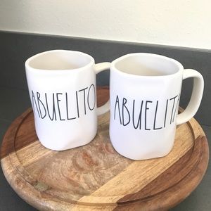 Rae Dunn Spanish Mug set